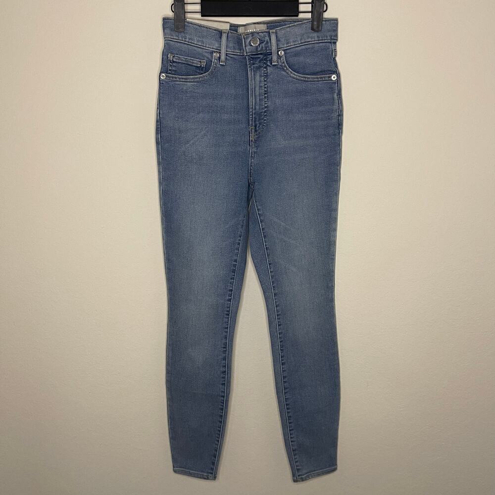 NEW Everlane The Way-High Skinny Jean in Faded Blue - Size 27